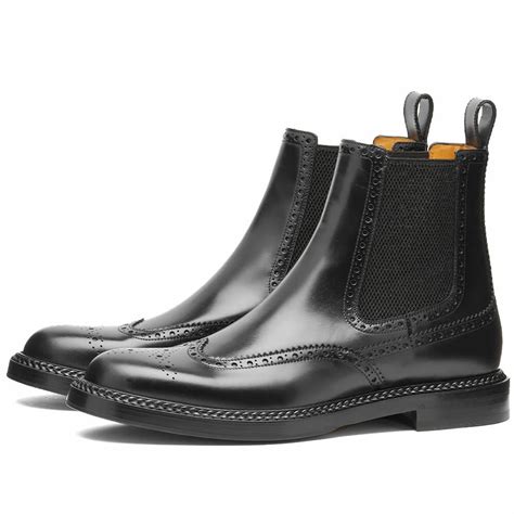 men's gucci chelsea boots|Gucci men tie up boots.